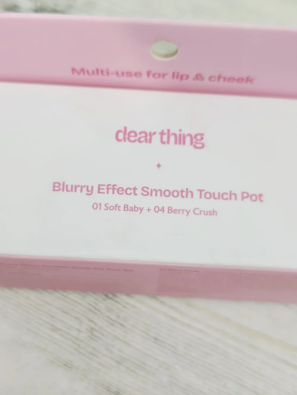 Dear Thing Lip Balm Duo – Light Pink & Magenta